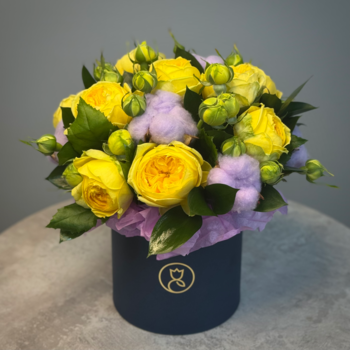 Цветы в коробке Жасмин