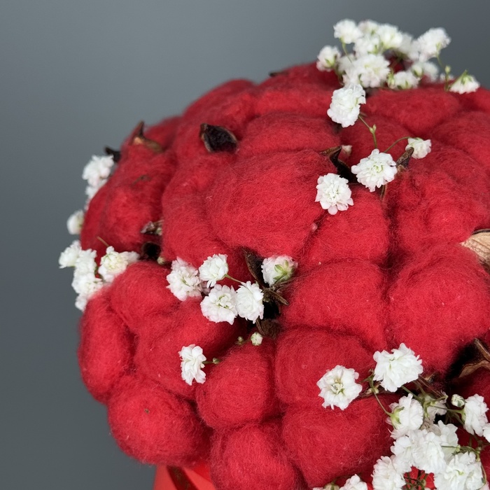 Цветы в коробке Хлопковый рай