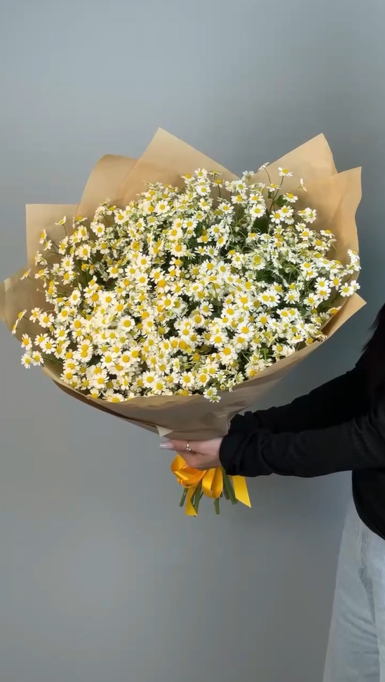 Букет из 21 ромашки