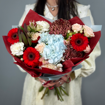 Букет Любовь моря и огня