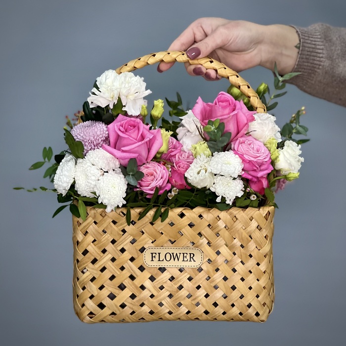 Цветы в корзине Ромео