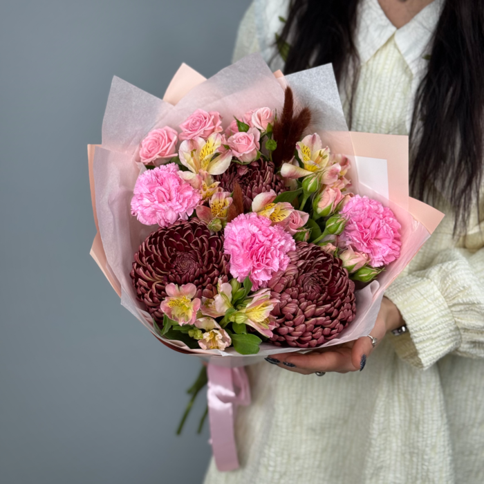 Букет Мамин поцелуй