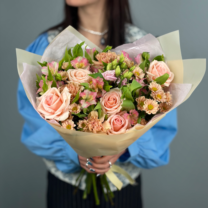 Букет Пудровое утро