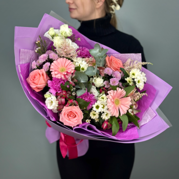 Букет Заклинание фиалки