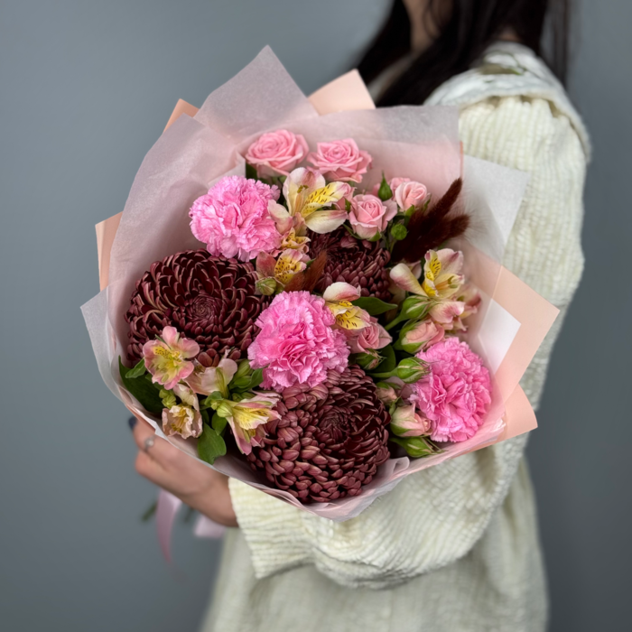 Букет Мамин поцелуй