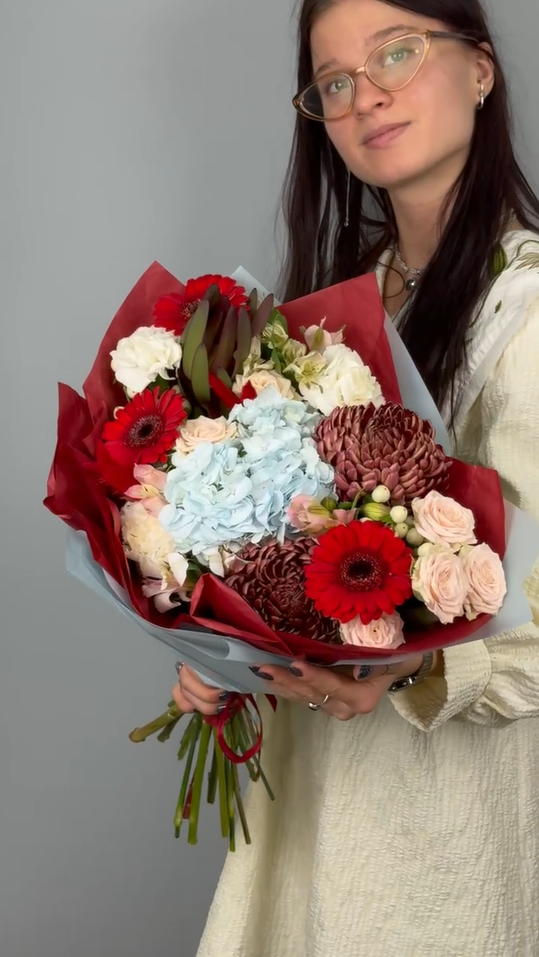 Букет Любовь моря и огня