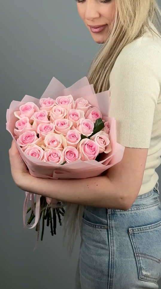 Букет из роз Воздушный зефир