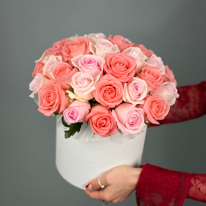 Цветы в коробке Для самой-самой