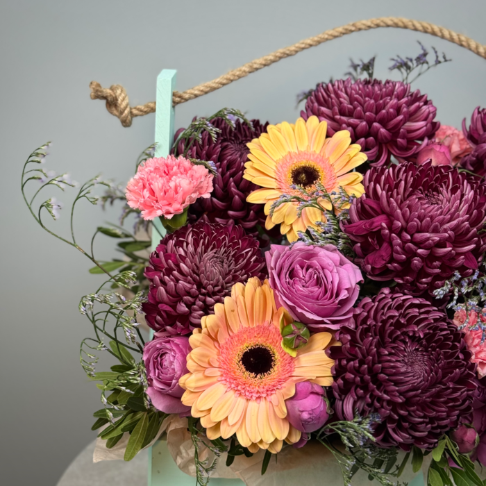 Цветы в ящике Алиса в стране чудес