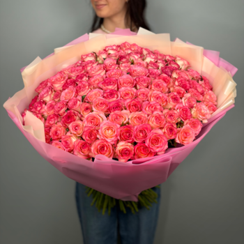 Букет из 101 розы Джумилия 50 см