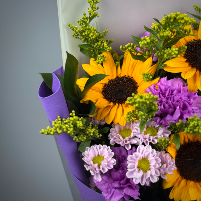 Букет Подсолнечные фантазии