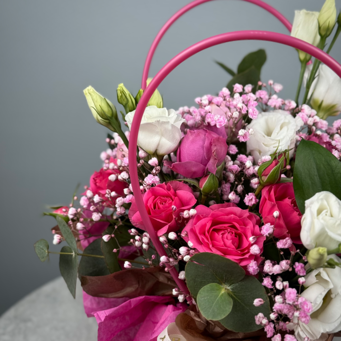 Цветы в коробке В вихре эмоций