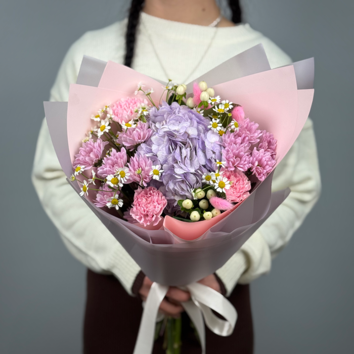 Букет Розовый эликсир