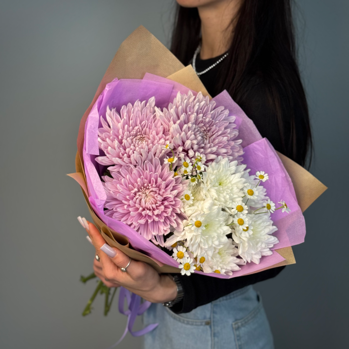 Букет Пудровые облака