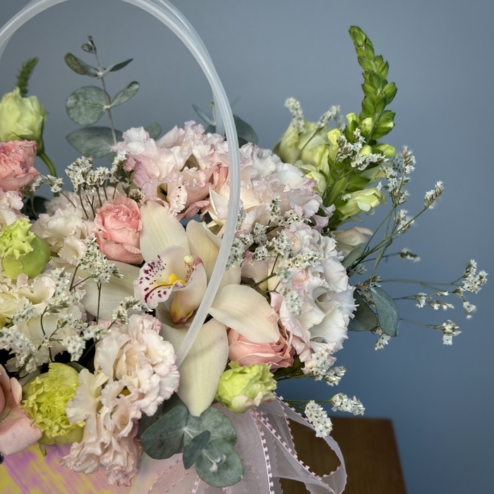 Цветы в коробке Утро в саду