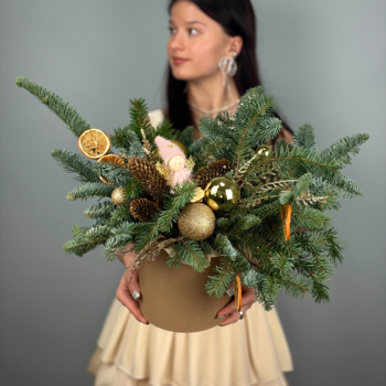 Цветы в коробке Лесная гостья