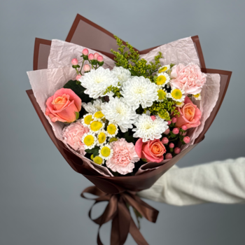 Букет Персиковый тарт