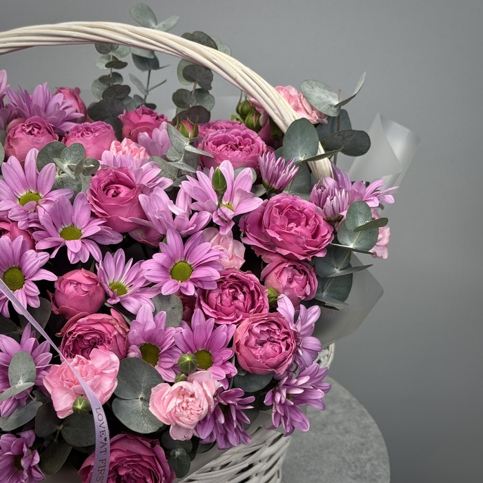 Цветы в корзине Кэндел